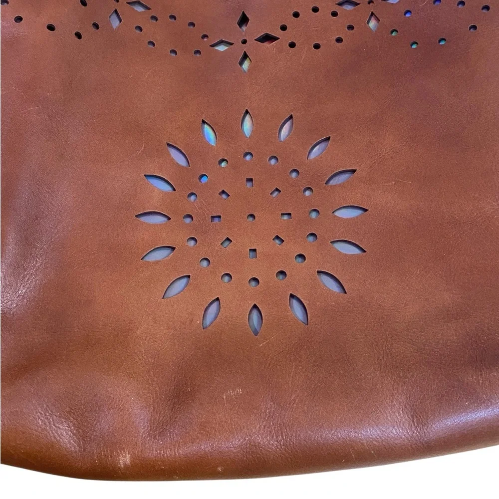 Patricia Nash Laser Cut Chiara Satchel